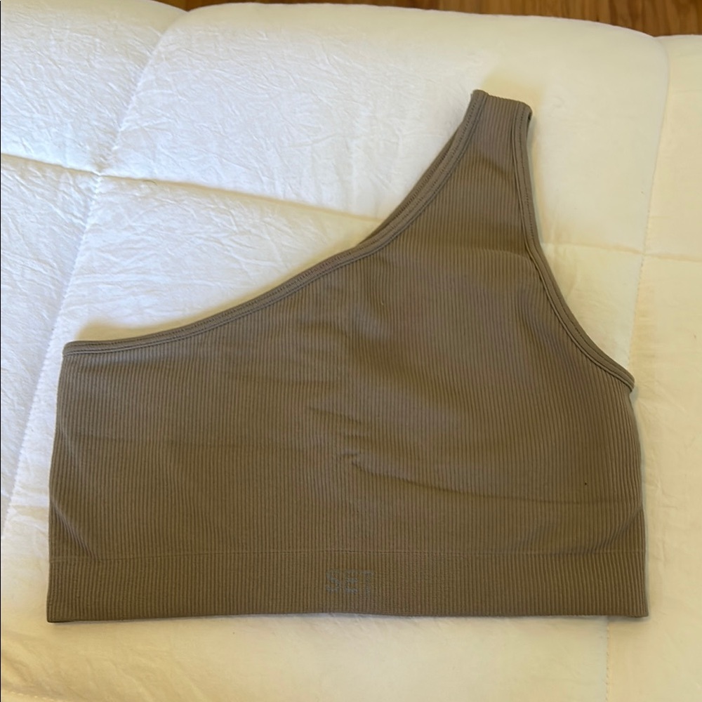 Set active One-Shoulder sports bra